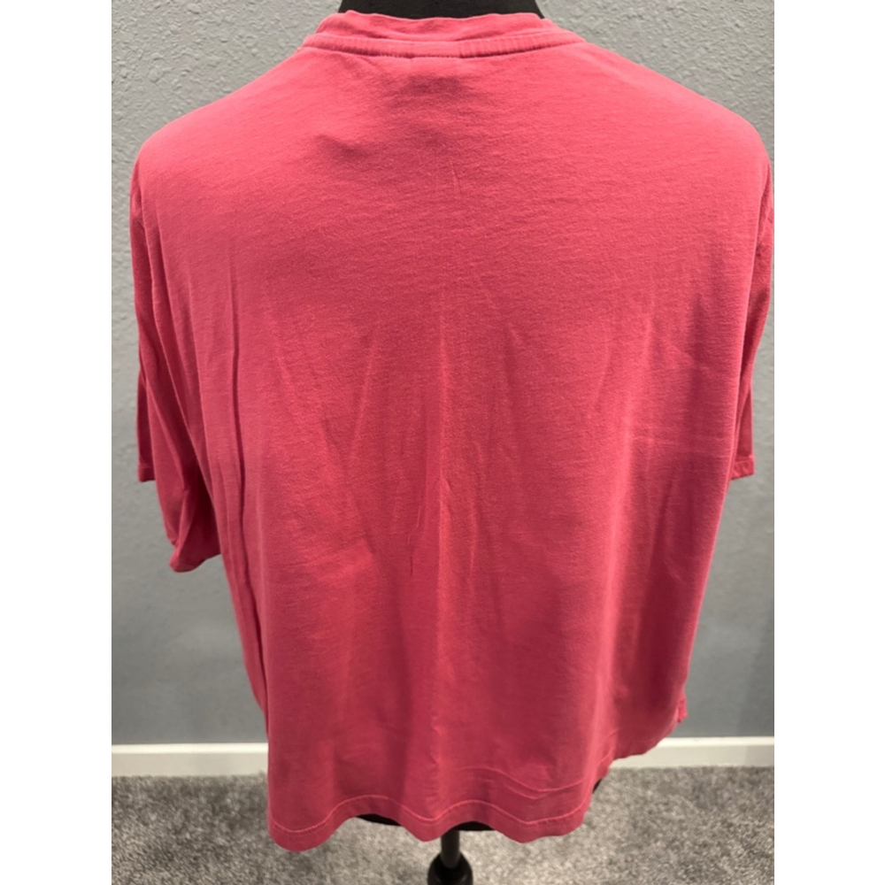 Adidas Women's Pink Short-Sleeve Top, Size XL - Picture 5 of 7